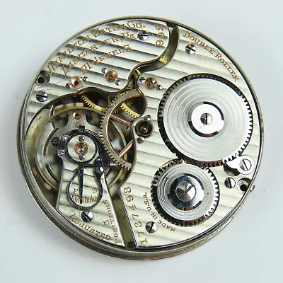 Hamilton 16 Size Model 992 Open Face 21 Jewel Pocket Watch Movement • $33