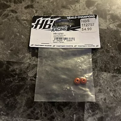 HB Racing M3 Thumb Screw (Orange) [HBS112757] • $9.84