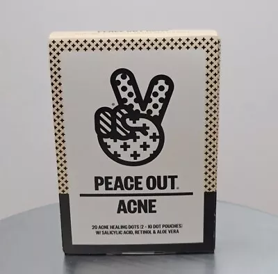 Peace Out Acne Healing Dots 2x10 Dot Pouches MSRP $19.00 NIB! • $19.99