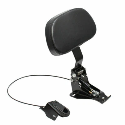 $65.99 • Buy Adjustable Driver Backrest Pad For Harley Touring Road King Street Glide 2009-up