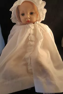 Madame Alexander Vintage 1966 VICTORIA 18 Original Baby Doll Dressed White Dress • $29