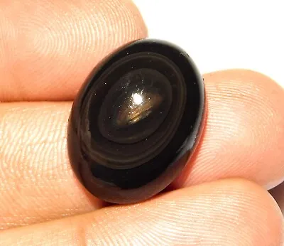 20.ct Natural Rainbow Obsidian Eye Oval Cabochon Jewelry Making Gemstone At=63 • $9.90