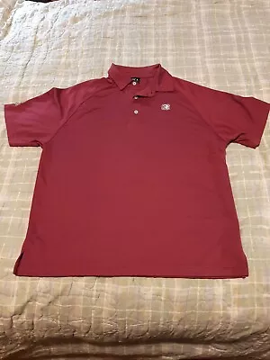 Mississippi State Bulldogs Climalite Polo Shirt Mens Size Small Maroon • $18