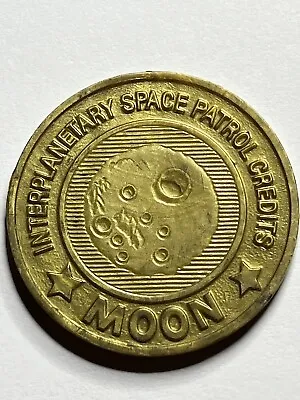 Interplanetary Space Patrol - Moon 100 Credits 1950s Cereal Plastic Token #sg1 • $24.99