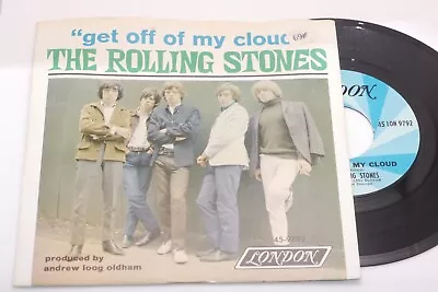 ROLLING STONES Get Off Of My Cloud/I'm Free  LONDON 45-9792 Pic Sleeve EX • $9.99