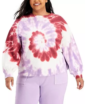 MSRP $60 Style & Co Plus Size Tie-Dye Top Dye Purple Size 2X • $12.17