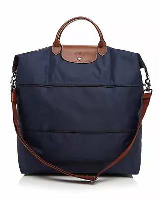 AUTH Longchamp Le Pliage Expandable Duffel Bag • $235