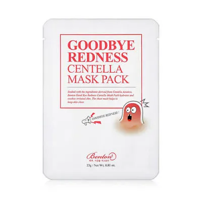 £3.29 • Buy BENTON Goodbye Redness Centella Mask Pack (1 Sheet) - NEW Version - *UK Seller*