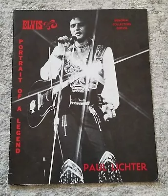 Elvis Portrait Of A Legend Magazine By Paul Lichter • $1