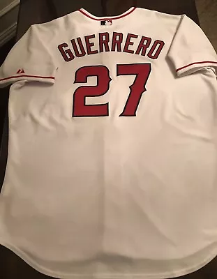 Vladimir Guerrero LA Angels #27 Authentic On-Field Majestic Jersey Size 52/2XL • $175