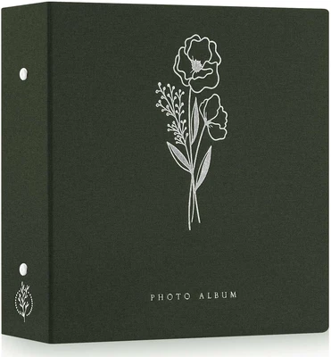 £30.67 • Buy Photo Album 6x4 Slip In Linen Extra Large Capacity 1000 Pockets 10x15cm Green
