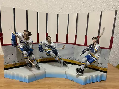 MacFarlane Slap Shot Charlestown Chiefs Hanson Brothers Hockey Figures • $59.99