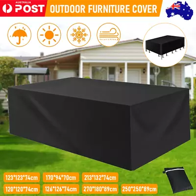 Waterproof Outdoor Furniture Cover Garden Patio Rain UV Table Protector Sofa AU • $13.69