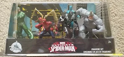 NEW Disney Store Exclusive Marvel Ultimate Spiderman Figurine SET Fast Shipping • $29.95