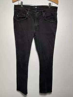 Vans Black Denim Jeans Men’s Size 31x30 V76 Skinny • $14.99