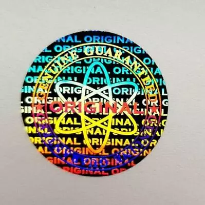 Hologram Labels Stickers Warranty Void If Removed Tamper Proof Stickers Original • £0.99