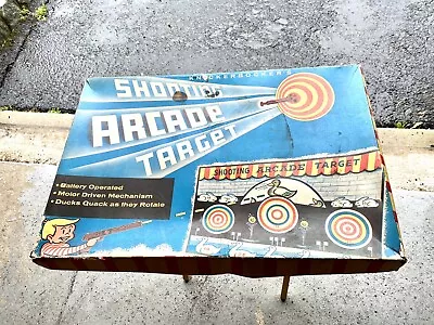 Vintage Knickerbocker Large Shooting Arcade Target Litho Made In USA (read) • $200