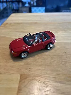 MATCHBOX PREMIERE COLLECTION RED MUSTANG COBRA Die Cast Convertible • $8.49