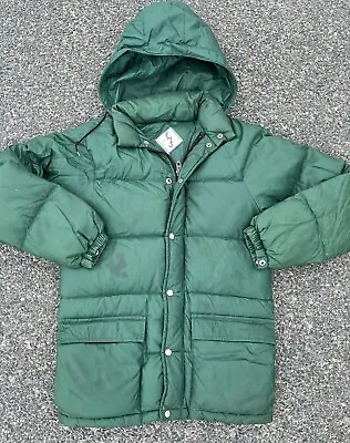 Vintage EMS Eastern Mountain Sports Quilted Down Puffer Jacket Parka Mens Size M • $51.97