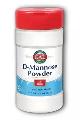 KAL D-Mannose 1600mg Supports Urinary Tract Health Unflavored 2.5 Oz 45 Servings • $29.95