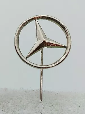 MERCEDES BENZ - Legend Germany Automobile Antique Pin Badge Lapel BIG Badge • $13.99