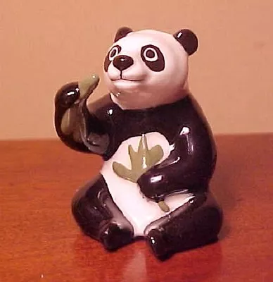 Hagen-Renaker Miniature #2017 Papa Panda - Mini Ceramic Bear Figurine • $21.98