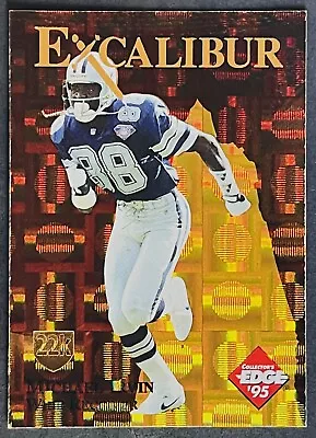 1995 Excalibur 22k Gold Shield Gold Prism #23st - Michael Irvin - (#/250) • $13