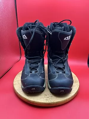 Morrow Boots Mens Size 10 Black Winter Ski Snow Kick Grip Shock • $33.99