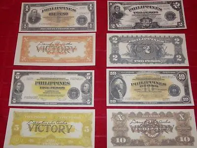 $7.99 • Buy Reproduction Copies Of U.s. Philippine Victory Pesos Signed By General Macarthur