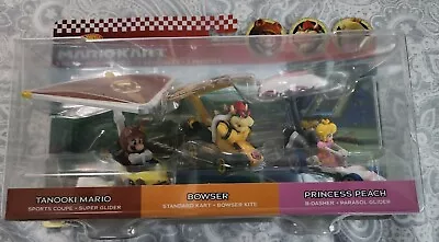 Hot Wheels Mario Kart Dry Bowser With Standard Mattel 1:64 Diecast Vehicle (Read • $4.99