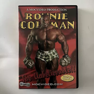 Ronnie Coleman X Mr Olympia Bodybuilding The Unbelievable Dvd FREE POST • £32.99
