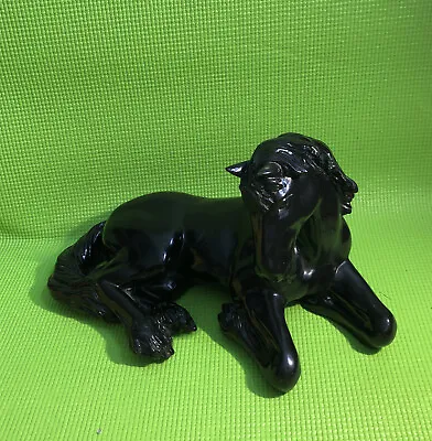 Black Dark Horse Statue Figure Universal Statuary Corp 1981 #053 • $49.99