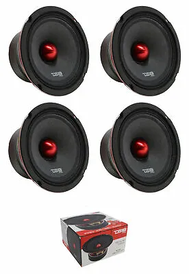 4x DS18 PRO-X5.4BM 5.25″ Midrange Bullet Speakers 1200 Watt 4 Ohm Midbass  Mid • $139