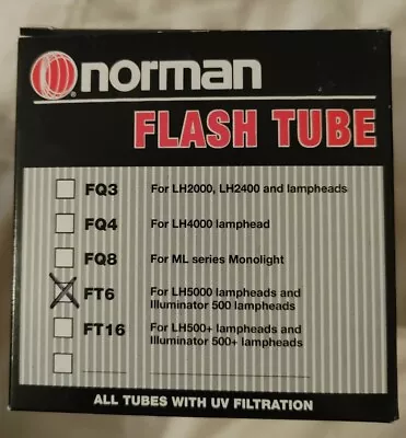 Norman Ft-6  Uv-flash Tube. • $25