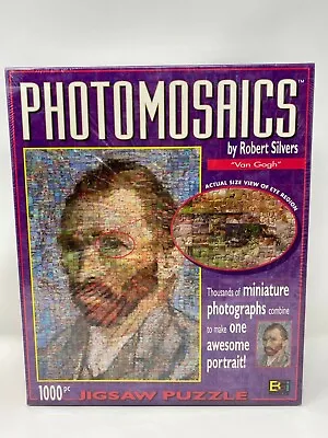 Robert Silvers Photomosaics Van Gogh Mosaic 1026 Puzzle 20″ X 28″ New • $20.46