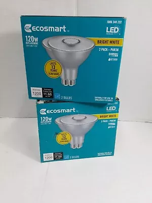 Ecosmart 120W LED (Bright Light) 2 Pack- PAR38 (2-Boxes) • $15