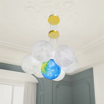 £139.98 • Buy Modern 3D Printing Bubble Ball Chandelier Lamp W/3 Colors Dining Living Room 