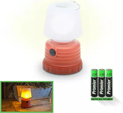 Mini Lantern | Easy Pushbutton On/Off Camping Lantern | Energy Saving Battery Op • $17.49