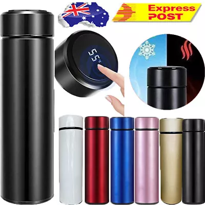 Stainless Steel Water Bottle Double Wall Insulated Drink Cup Flask Sport Thermos • $15.19