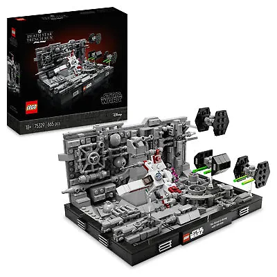 £47.99 • Buy LEGO 75329 Star Wars Death Star Trench Run Diorama Building Set New Sealed Box