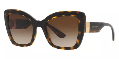 Dolce & Gabbana Women's 53mm Havana/Black Sunglasses DG6170-330613-53 • $94.99