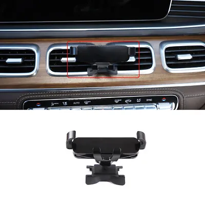 For Mercedes-Benz GLE GLS 2020 Car Air Vent Phone Holder ABS Black • $29.99