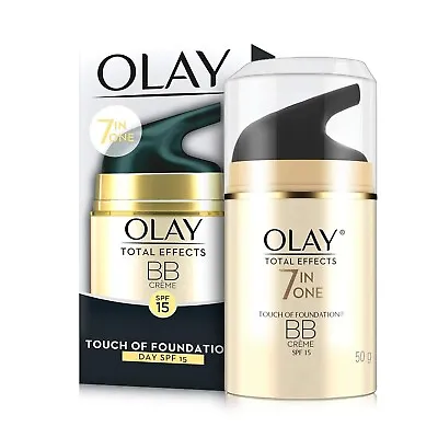 Olay Total Effects 7 In 1 Touch Foundation BB Cream Spf 15 For Face 50gm • $25.92