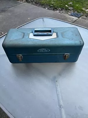 Vintage OLD PAL Metal Tackle Box. Clean And Cork Lined. 31 Compartments. Nice! • $23.95