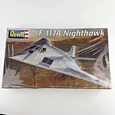 1:48 Revell F-117A Nighthawk Stealth Fighter Plane Model Kit SEALED 85-5848 • $39.95