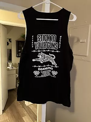 Stick To Your Guns Band Tank Top Metal HXC Hardcore Black Men’s M 2012 Diamond • $14.99