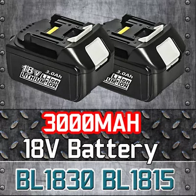 2 Pack Makita 18 Volt Li-ION 3.5Ah LXT Battery BL1860B Tool Power Battery W/LED • $24.48