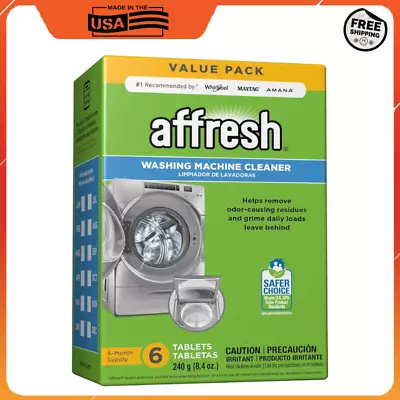 Affresh Washer Cleaner - 6 Tablets Front & Top Load Including HE • $11.95