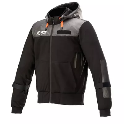 Alpinestars Shotaro Armoured Motorcycle Casual Hoodie - Black • $186.49