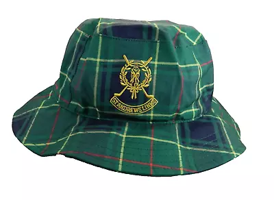 St Andrews Links Bucket Hat Tartan Plaid Rain Gear One Size Sunice • $34.50